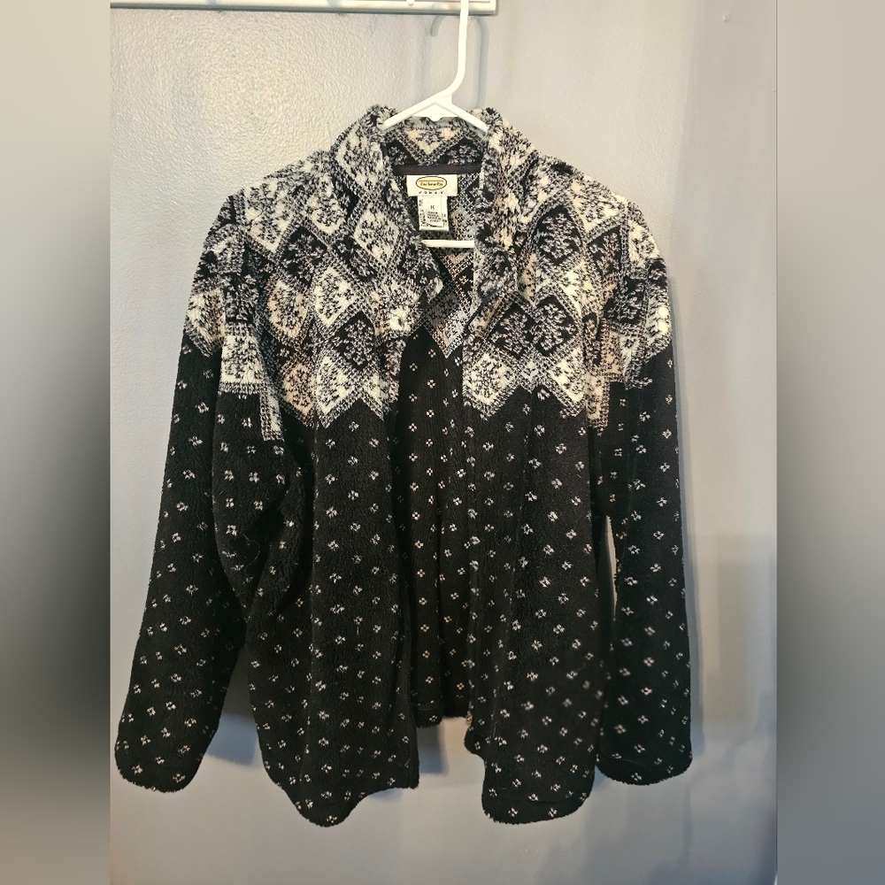 Black and White Geometric Jacket